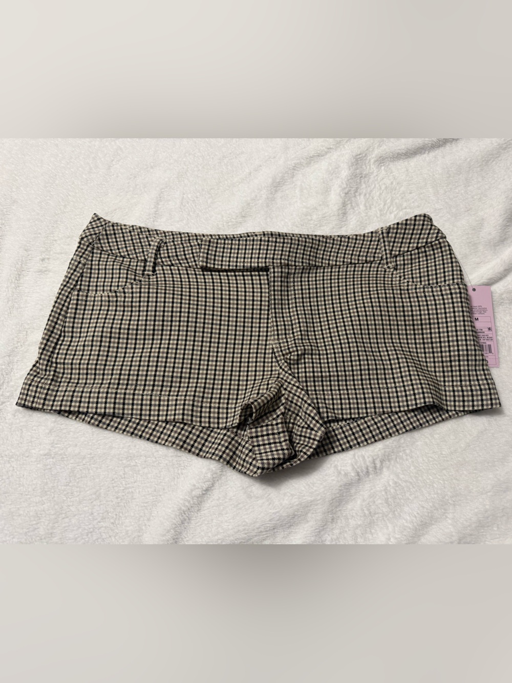 Wild Fable Women’s Tan/Brown Plaid Shorts Size M - Picture 1 of 6
